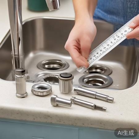 量出水口尺寸选管
