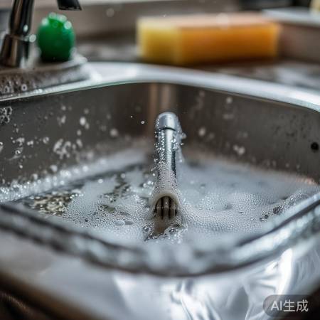 内部清洗，小刷子除油渍