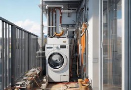 阳台洗衣机水电改造图解析，家庭装修实用技巧分享