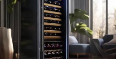 TOTO智能酒柜售后热线全天候服务告诉你ぁ现代红酒柜家用效果图：品味生活，尽享优雅时光