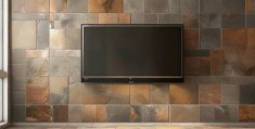 墙上瓷砖能否用于电视背景墙安装？