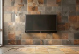 墙上瓷砖能否用于电视背景墙安装？