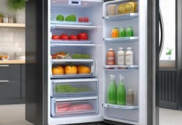 美的迷你冷藏冰箱：小巧空间，大容量保鲜新选择