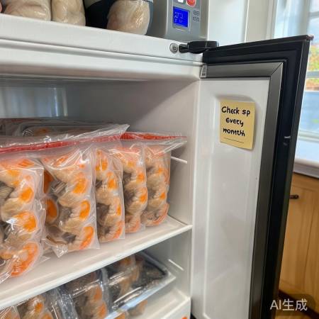 虾仁冷冻需注意保质期