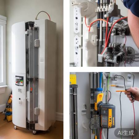 壁挂炉安装前，查电路水路