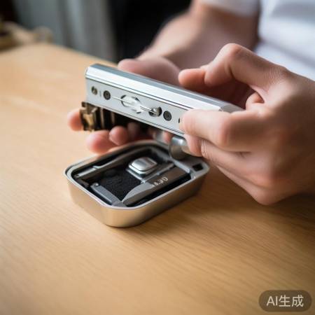 指纹锁安装简便