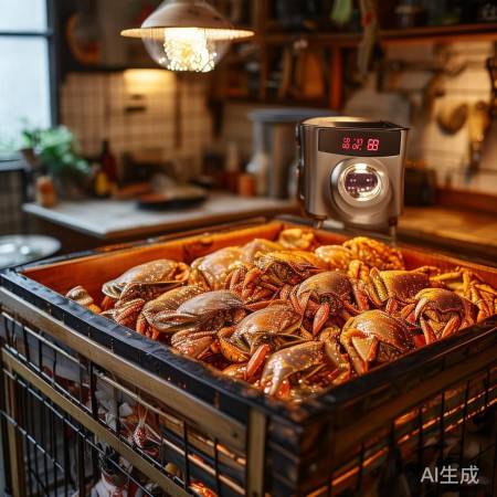 “大闸蟹存储需控温保暖”