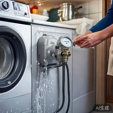 水压不稳，洗衣机断水