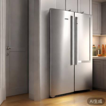 冰箱不宜门对门,离墙有空间