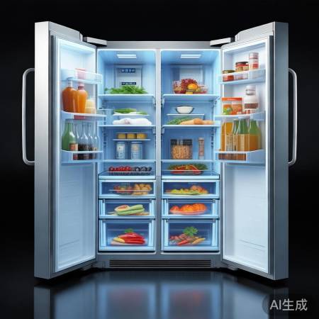 黑科技冰箱，分区控温，食材新鲜