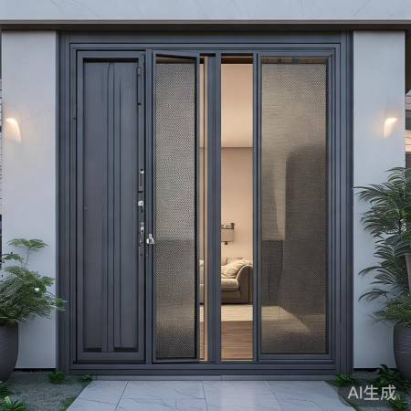 防盗门纱窗：安全美观兼顾