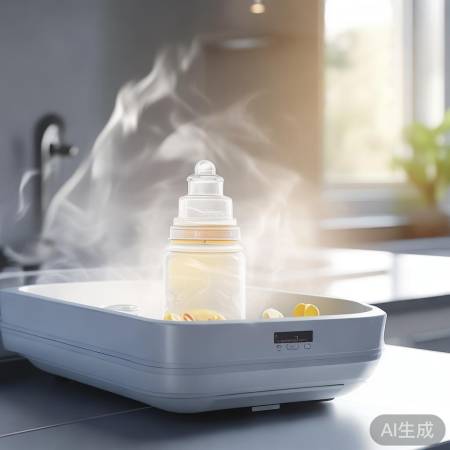 “消毒后奶瓶勿急取,降温防破裂