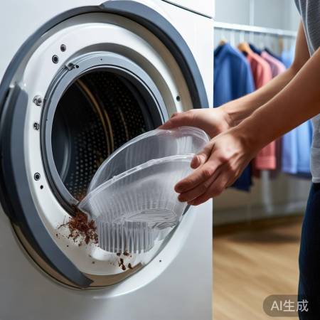 洗衣机滤网清洗步骤