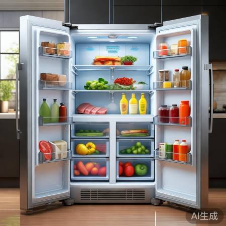 海尔冰箱，先进保鲜，食材安心