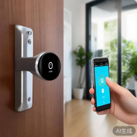 “手机APP远程开锁体验”