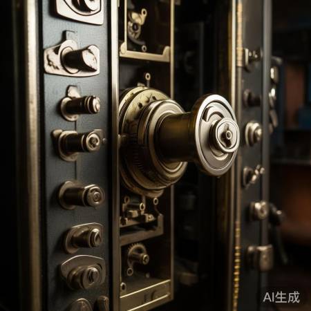 开锁动画:保险柜结构展示