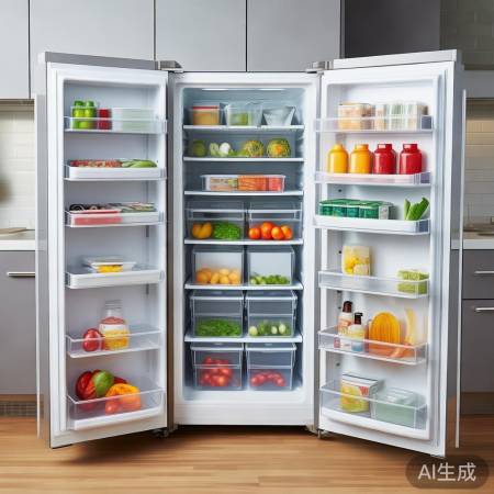 冰箱收纳神器，空间翻倍