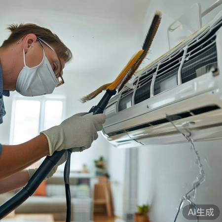 空调清洗很简单，健康又舒适