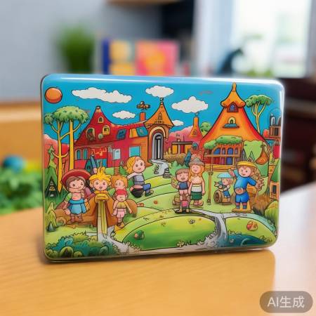 童话冰箱贴，启智成长宝。