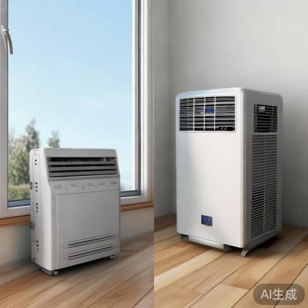 窗式空调便宜，移动空调贵，性价