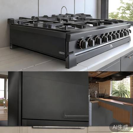 长虹燃气灶，简约大气，小户型佳