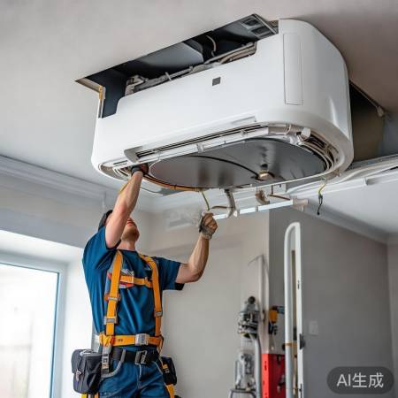 吊顶热水器安装需技术，保养防故