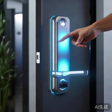 指纹开门,科幻体验