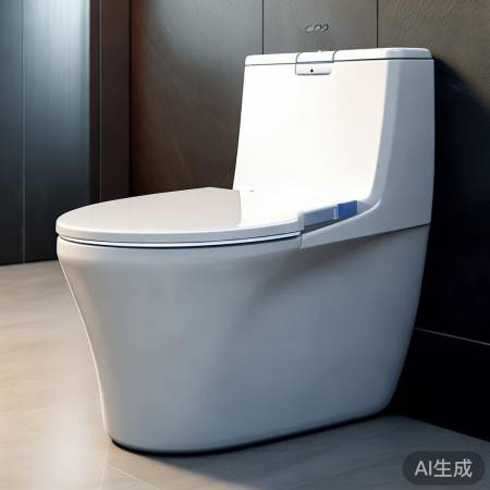 智能马桶自动清洁,现代感十足