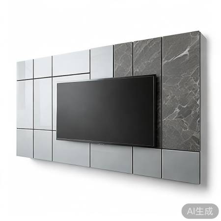 选材打造无缝电视墙