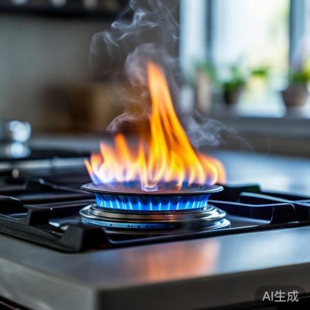 燃气灶燃烧器调火焰