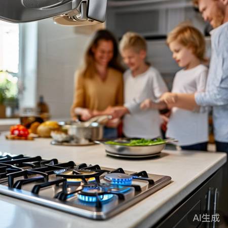 燃气灶自动断气,厨房安全小助手