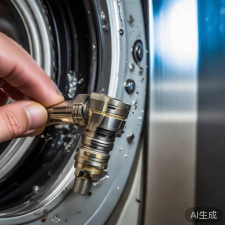 检查洗衣机进水阀