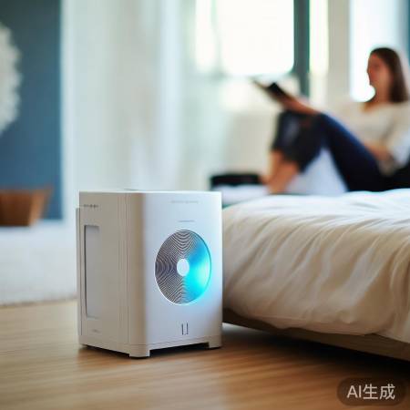 智能空调扇静音如电脑风扇