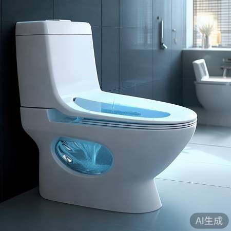 CR14250马桶，三效清洁，