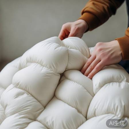 羽绒服拍打恢复蓬松