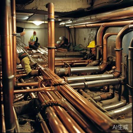 精细管道铺设，安全供暖