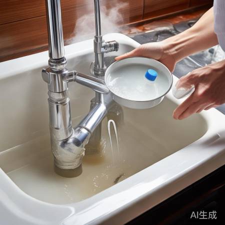 热水白醋除污垢