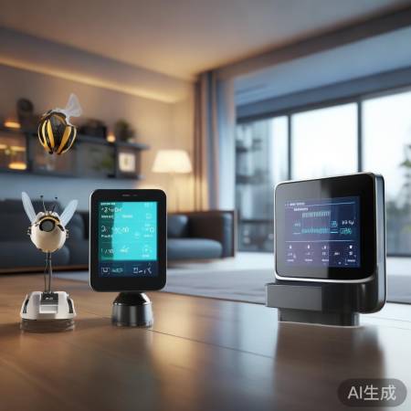 传感器采集温度,调节器调整温差