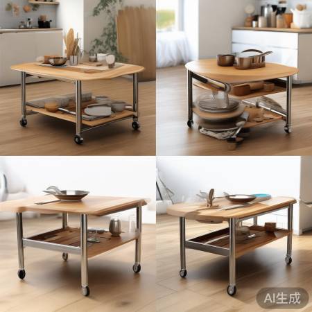 可移动多功能架子