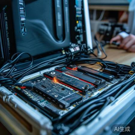 电视黑屏,检查内部硬件