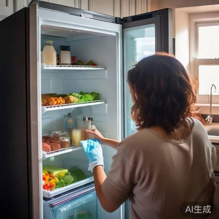 冰箱清洁如待友，温洁勿损。