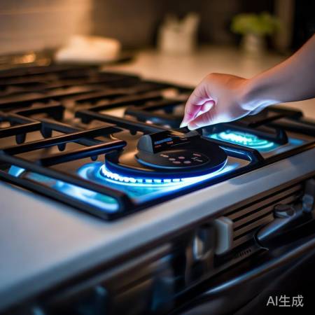 燃气灶自动预热设计