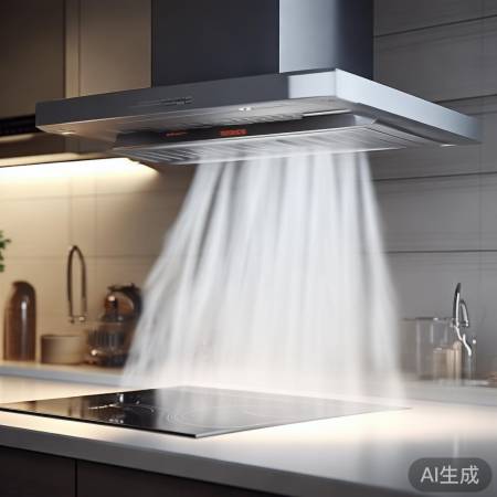 抽油烟机：吸力强，噪音低