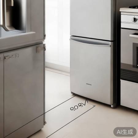 冰箱灶台，保持距离