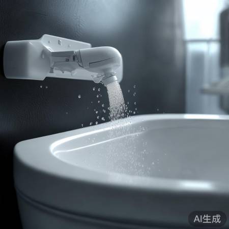 智能马桶喷枪，自动关闭，无细菌