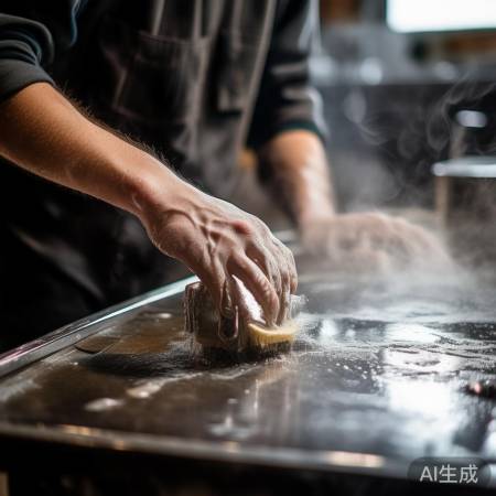 轻刷勿猛，洗净无残留