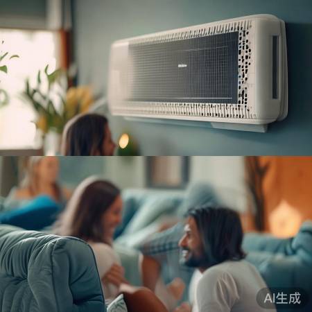 空调挂机装饰,家居更美好