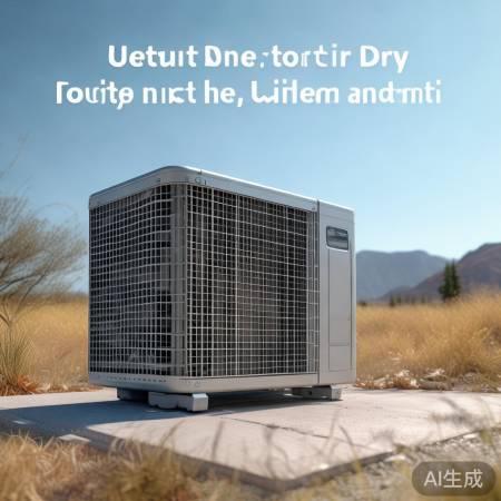 通风干燥处安装冷凝器