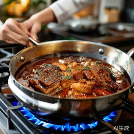 “华帝燃气灶炖肉神器”