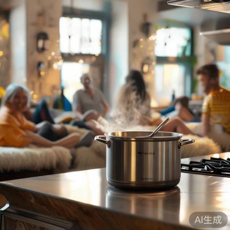 华帝燃气灶，高效烹饪，生活更美